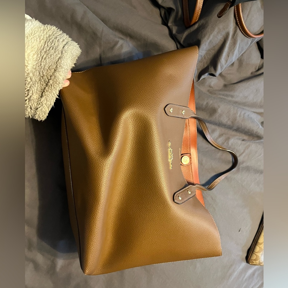 Coach Tan Shoulder Tote